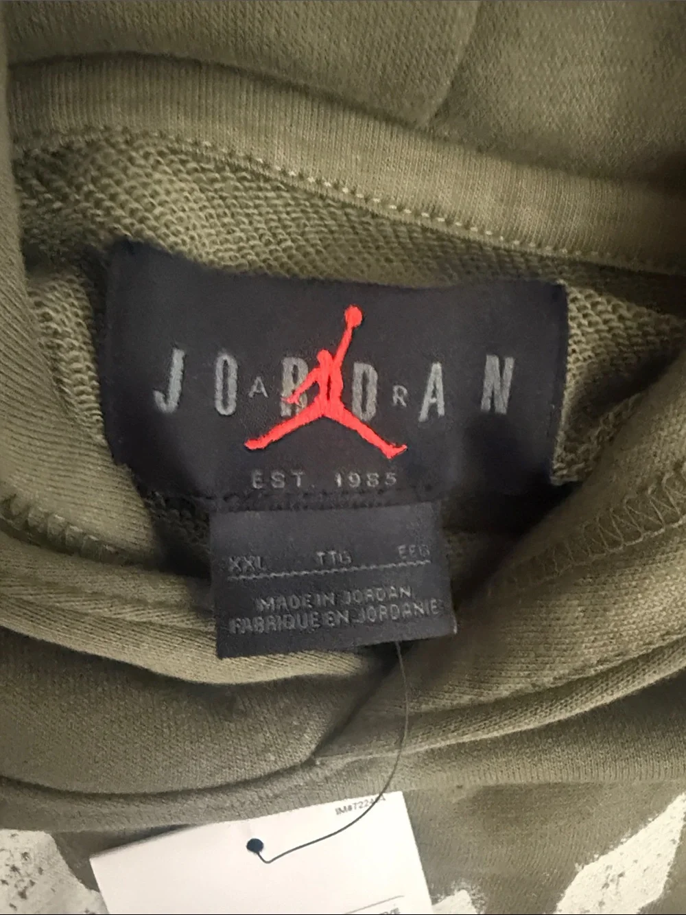 Jordan olive green